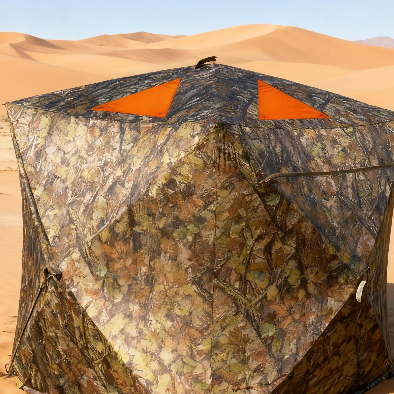 Outdoor Hunting Tent - Marcadores laranja cegos de caça, acessórios