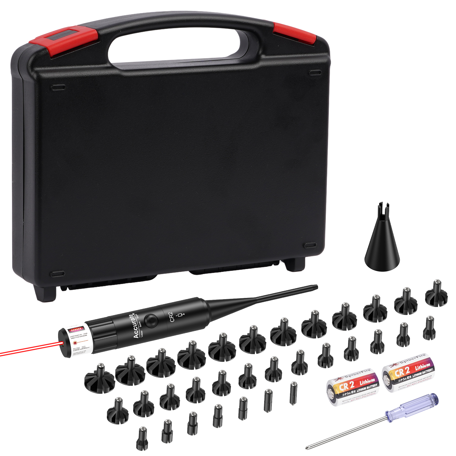Laser Boresighter Kit - Kit de Alinhador a Laser Multicalibre