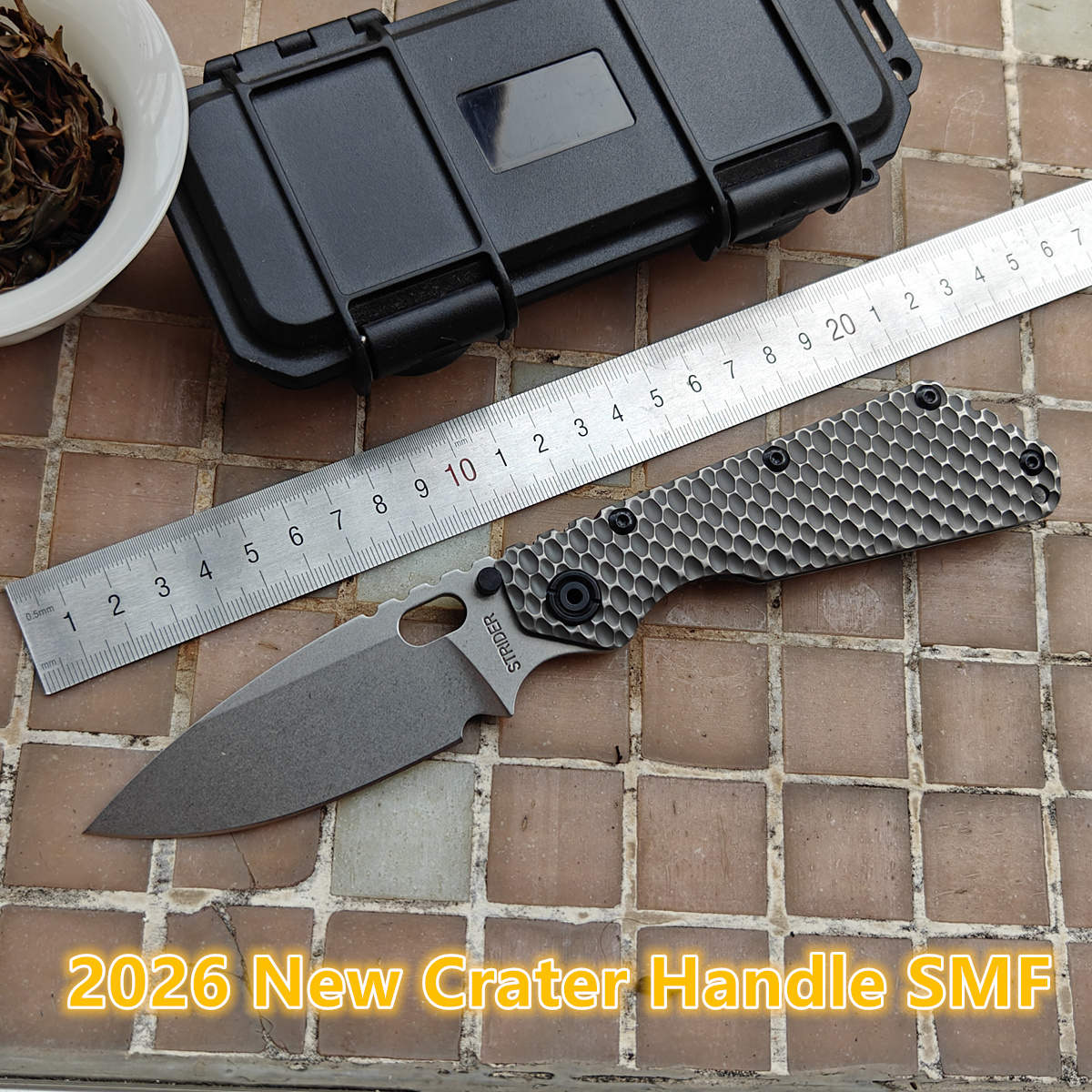 Outdoor Hunting Logo - Faca Dobrável JUFULE 2026 SMF Carve