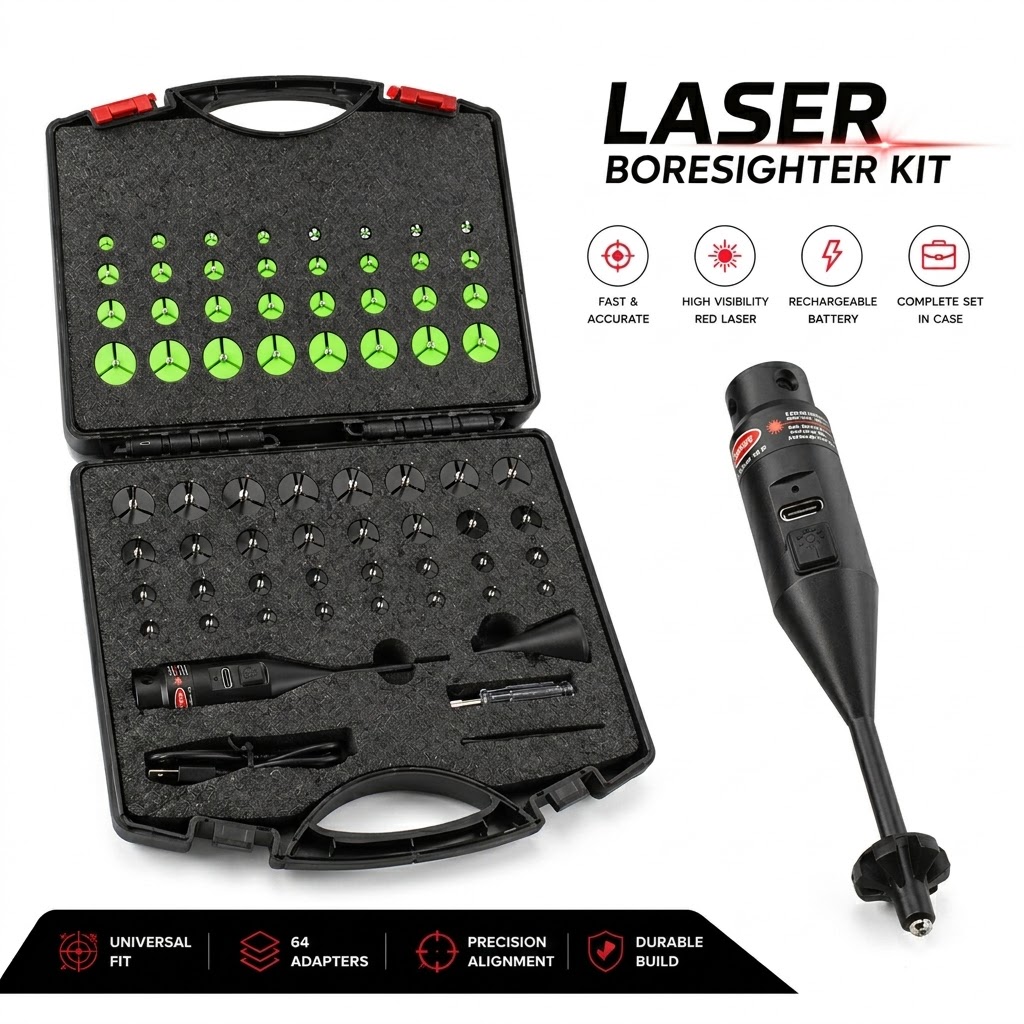 Laser Boresighter Kit - Kit de Adaptadores Laser Boresighter 64