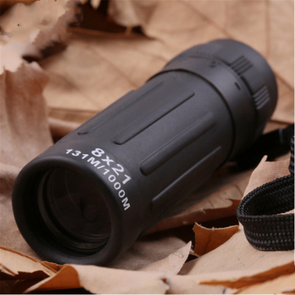 Monocular Night Vision - Monóculo Agnicy 8x21mm com Filme Vermelho,
