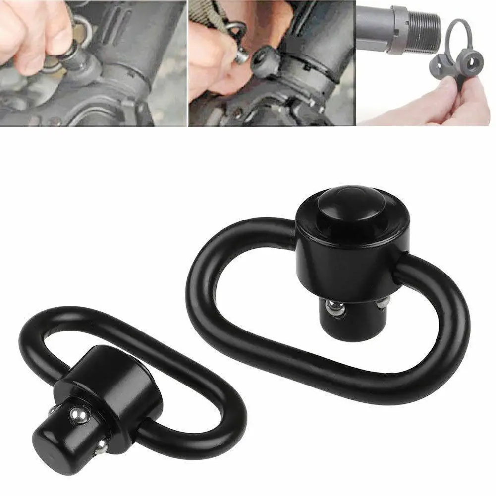 Rifle Sling Swivel - Alça Tática para Arma com Fivela
