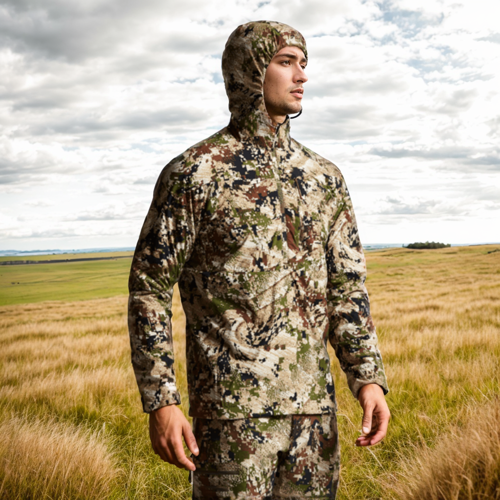 Outdoor Hunting Hoodie - Jaqueta Leve de Caça com Capuz
