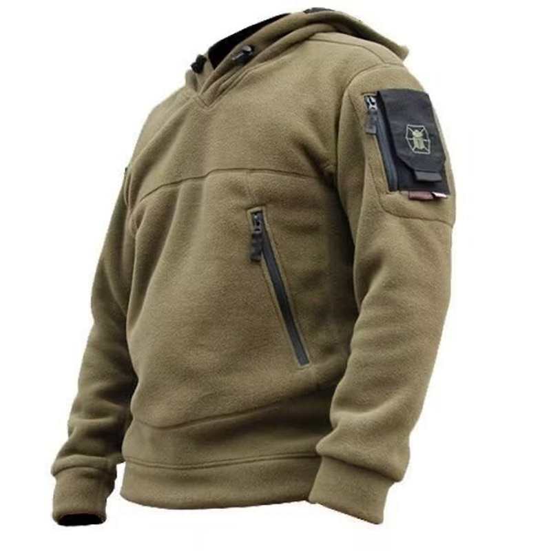 Outdoor Hunting Hoodie - Homens inverno lã térmica ao ar