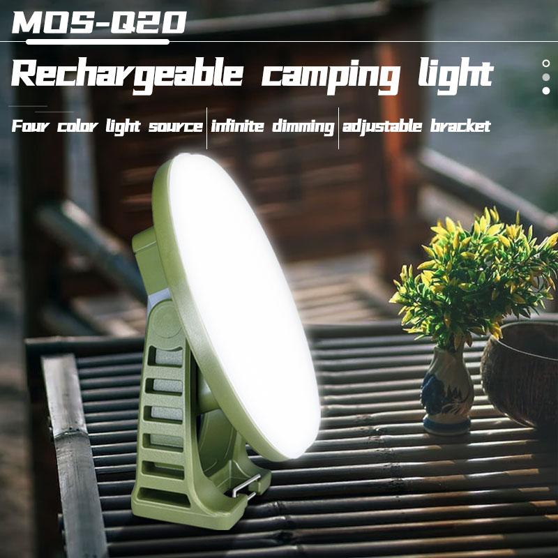 Outdoor Hunting Tent - Luz de acampamento multifuncional, 15600mAh, lanterna