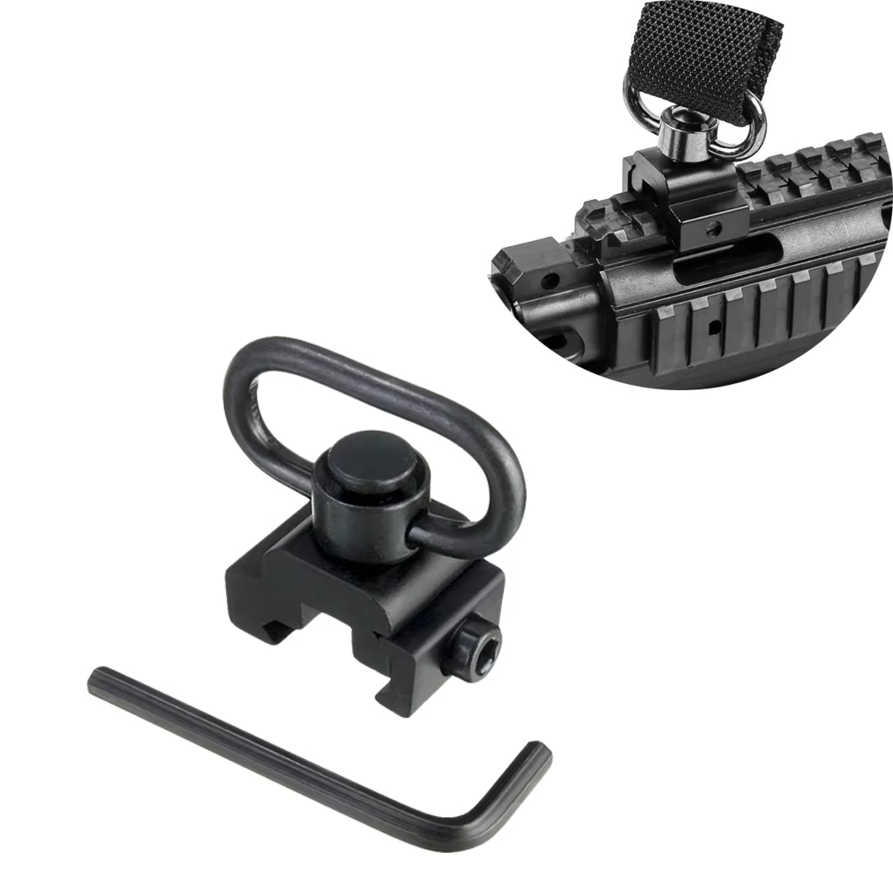 Rifle Sling Swivel - Adaptador de Montagem QD para Trilho