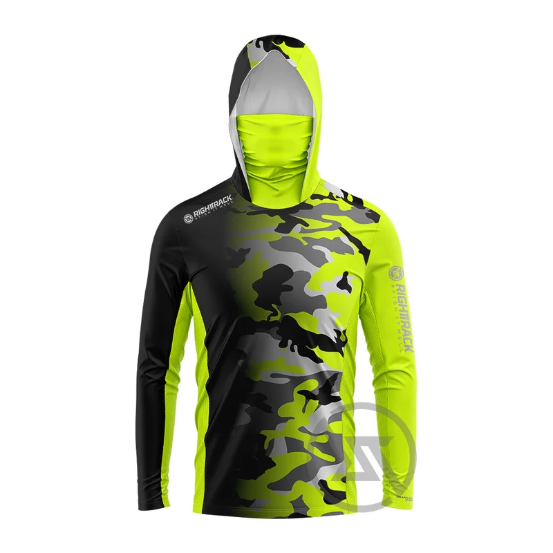 Outdoor Hunting Hoodie - RIGHTTRACK-Vestuário de Pesca, Hoodies Respiráveis, UPF50