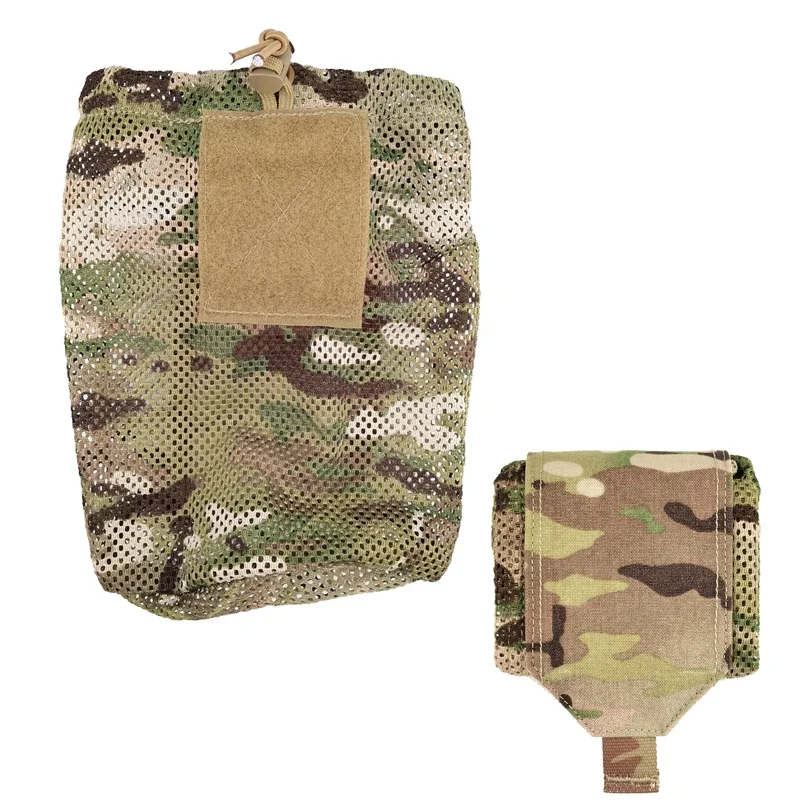 Outdoor Hunting Magazines - Bolsa Tática de Malha Dobrável Mini