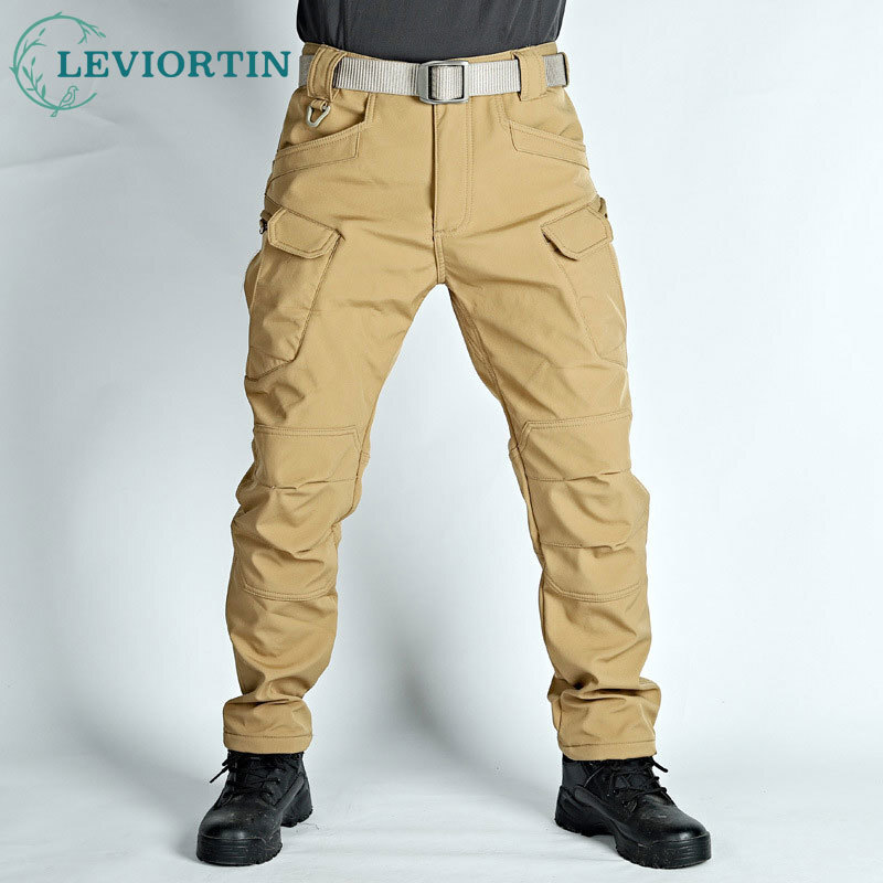 Outdoor Hunting Overalls - Homens calças de carga tática camuflagem