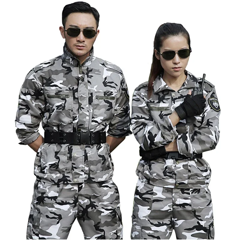 Outdoor Hunting Overalls - Trajes táticos de camuflagem para neve