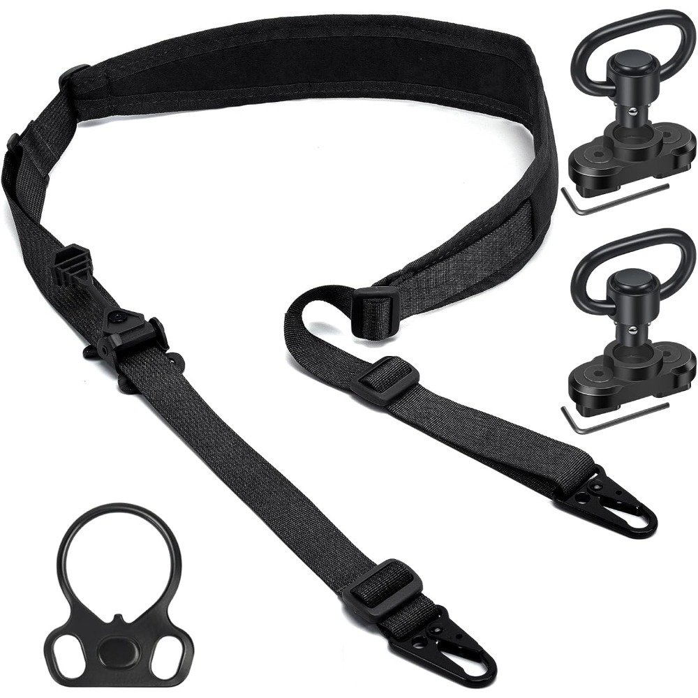 Rifle Sling Swivel - Bandoleira Tática de 2 Pontos com
