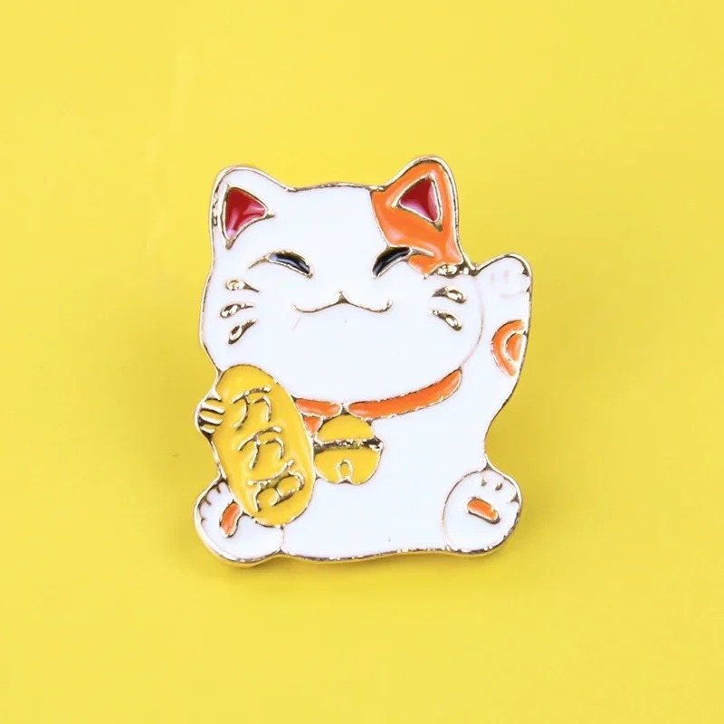 Hunting Outdoor Apparel - Broche de metal de gato da