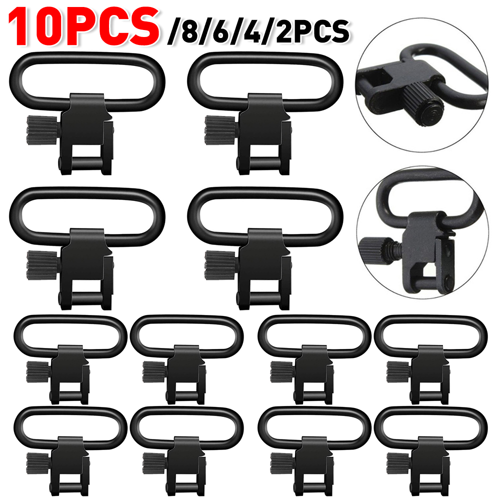 Rifle Sling Swivel - 2-10 pçs 1in qd sling cinta