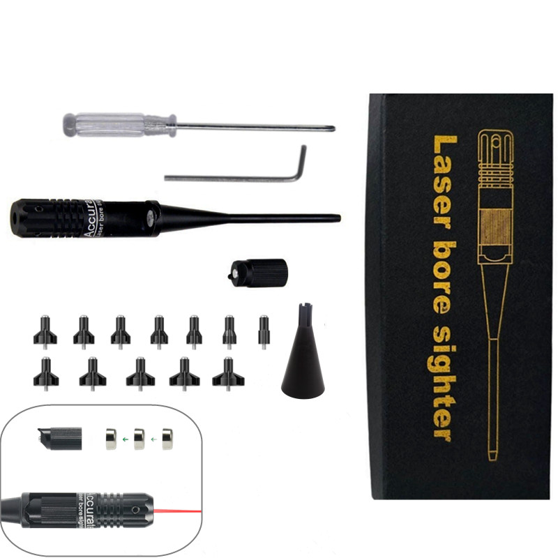 Laser Boresighter Kit - Kit Laser Boresighter com 12 Adaptadores