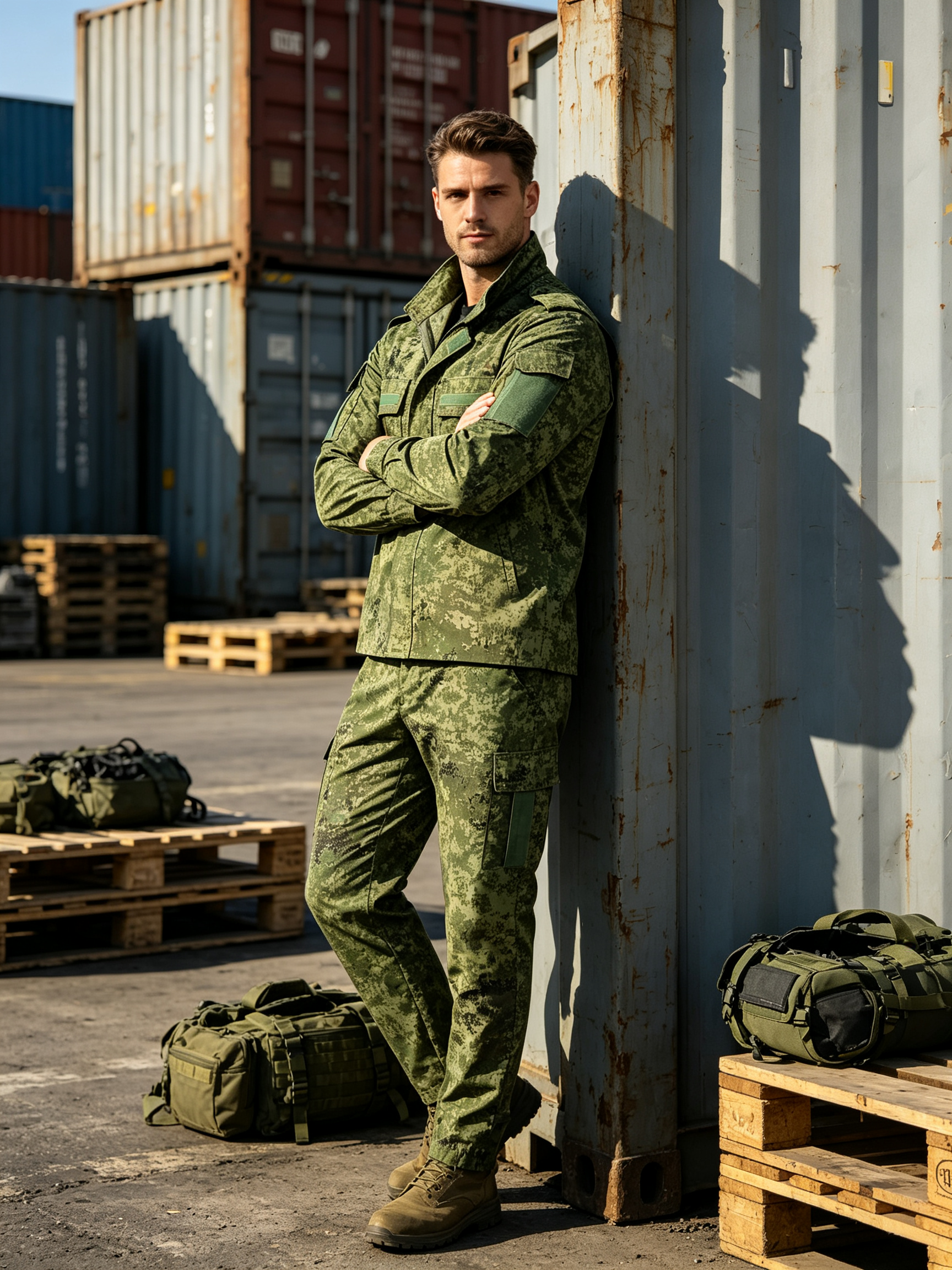 Hunting & Outdoor Supplies - Uniforme Tático de Camuflagem Russa para