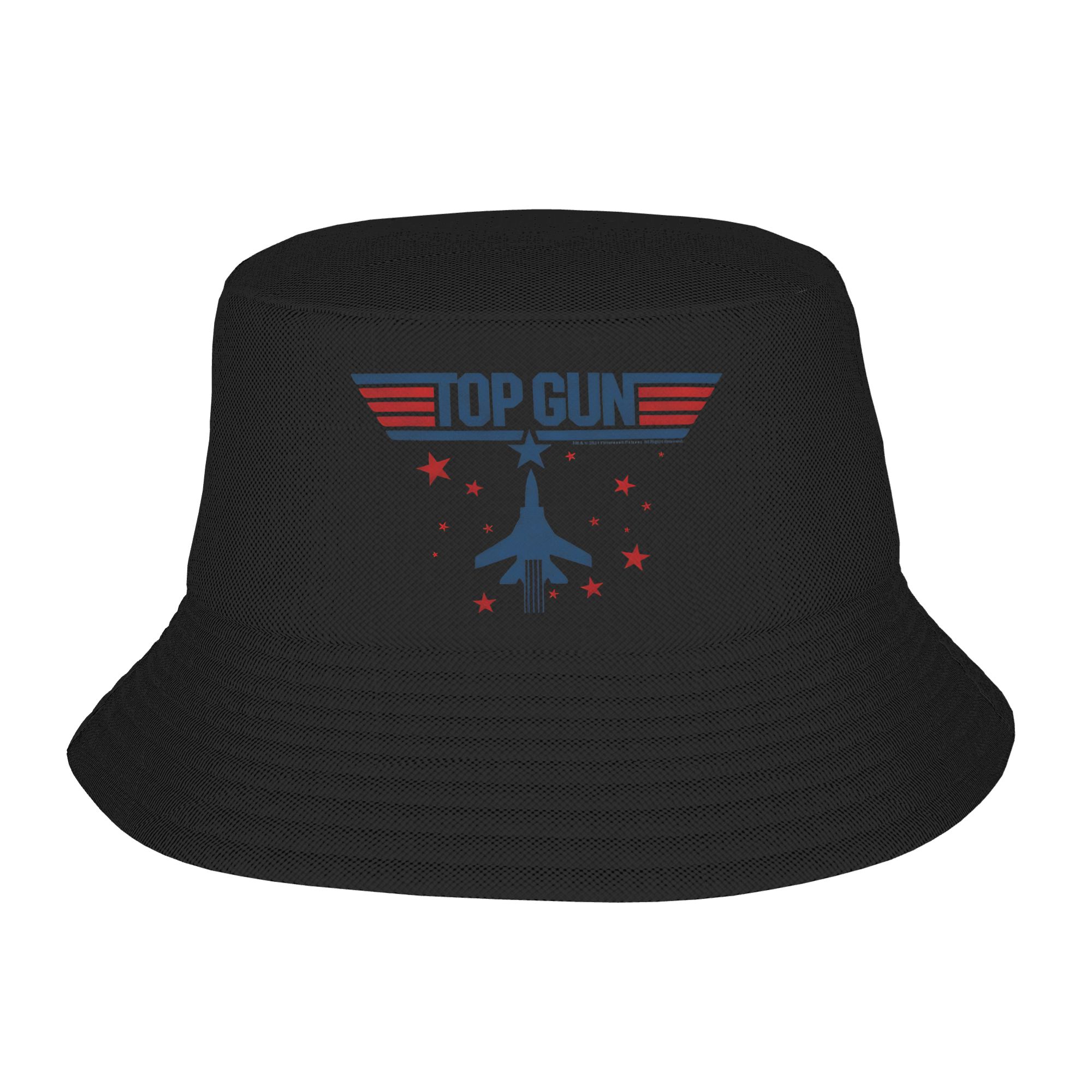 Outdoor Hunting Logo - Chapéu Bucket Clássico Vintage Top Gun