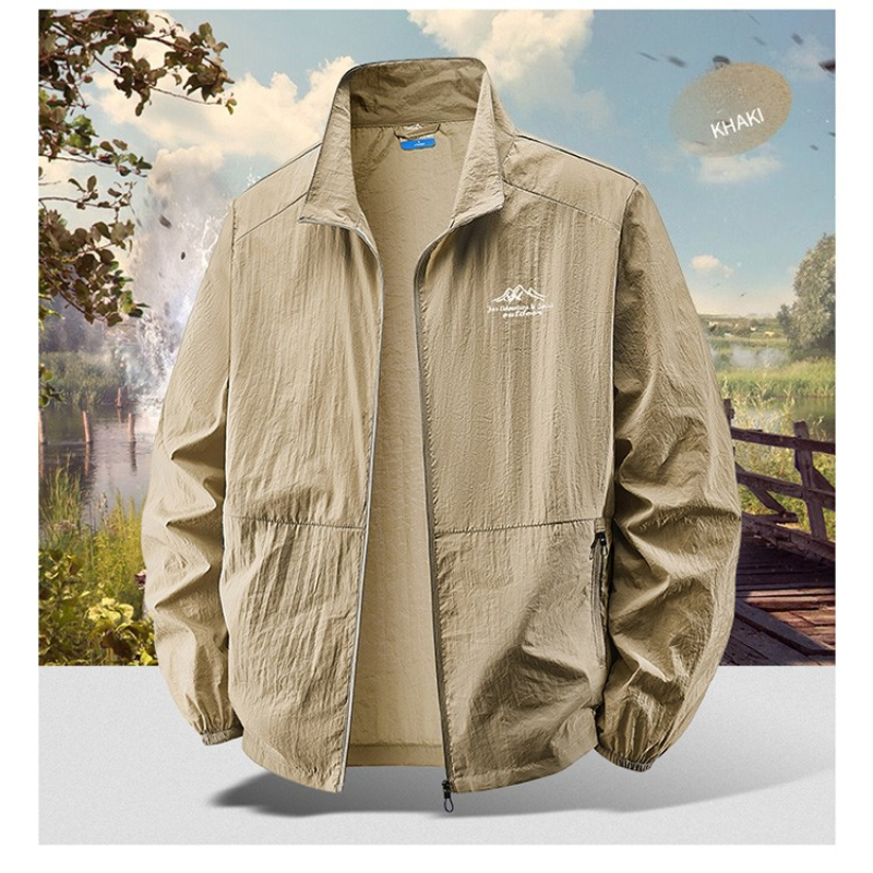 Hunting Outdoor Brands - Jaqueta Masculina Leve para Ciclismo e