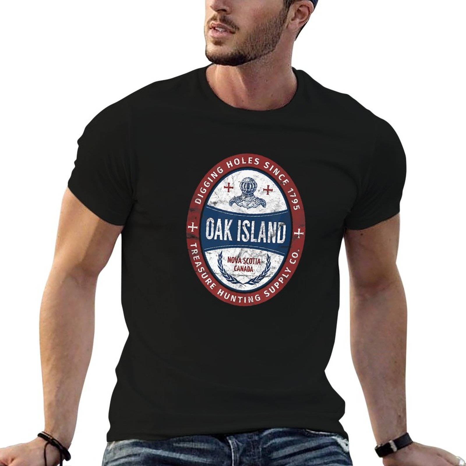 Outdoor Hunting Hoodie - Oak Island Treasure Hunting Tee -