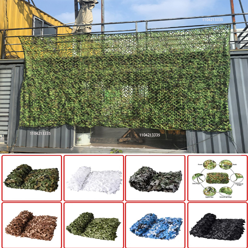 Outdoor Hunting Tent - Rede de Camuflagem de Dupla Camada