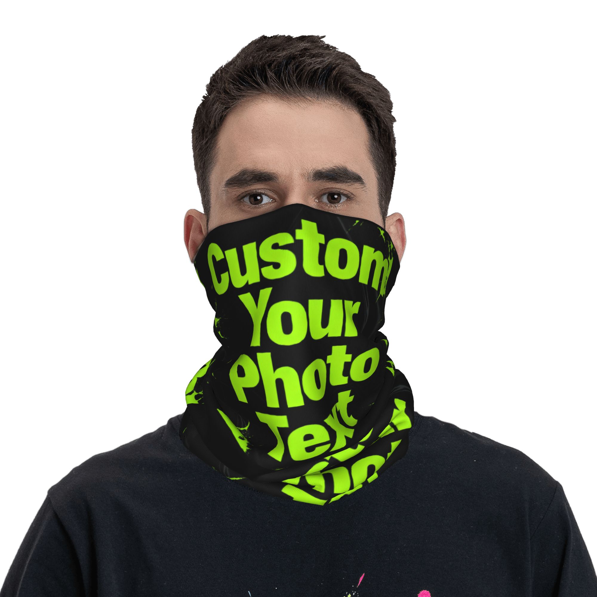 Outdoor Hunting Logo - Bandana Personalizada com Foto, Logotipo e