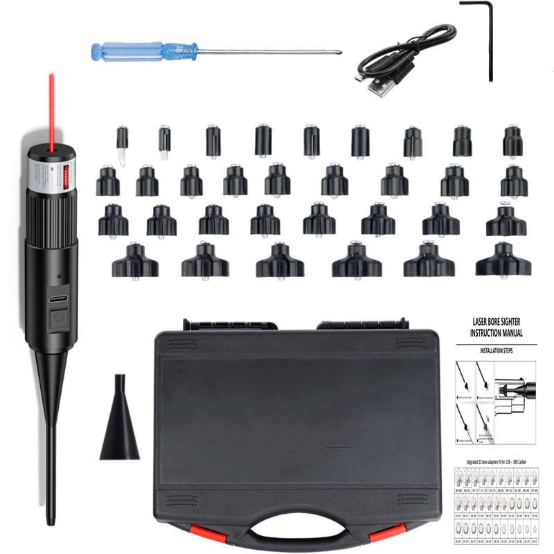 Laser Boresighter Kit - Kit universal de visão de furo