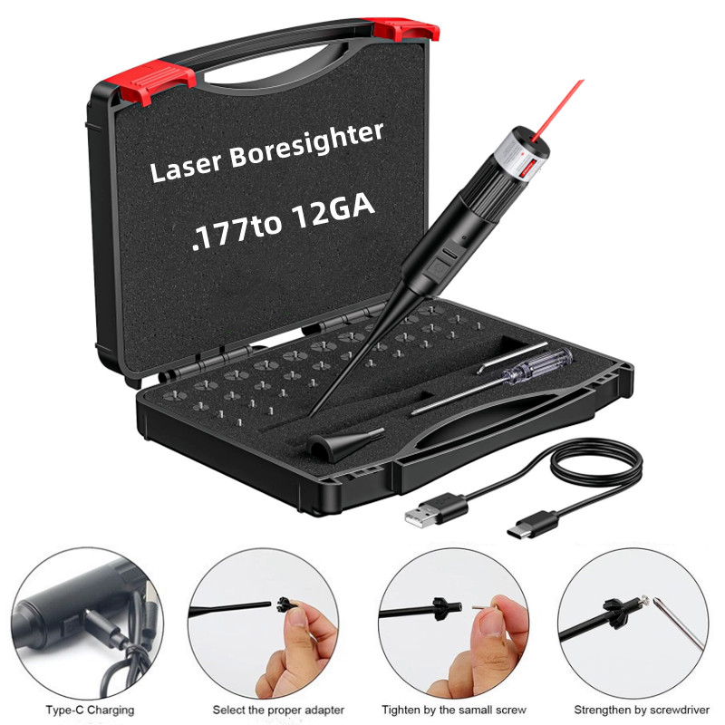 Laser Boresighter Kit - Kit de visão de furo a