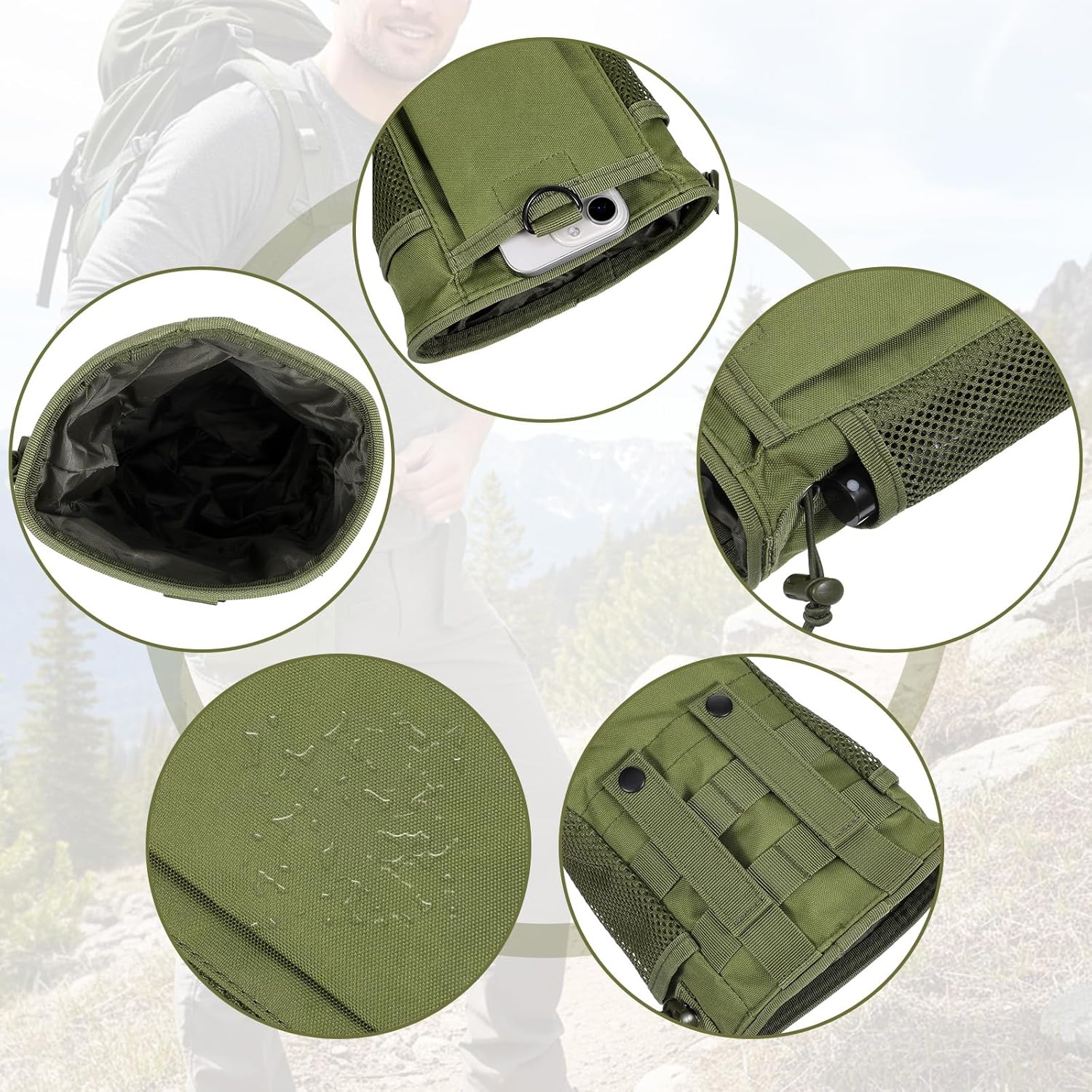 Bolsa de Cintura Utilitária Mo - Outdoor Hunting Magazines avaliação e preço