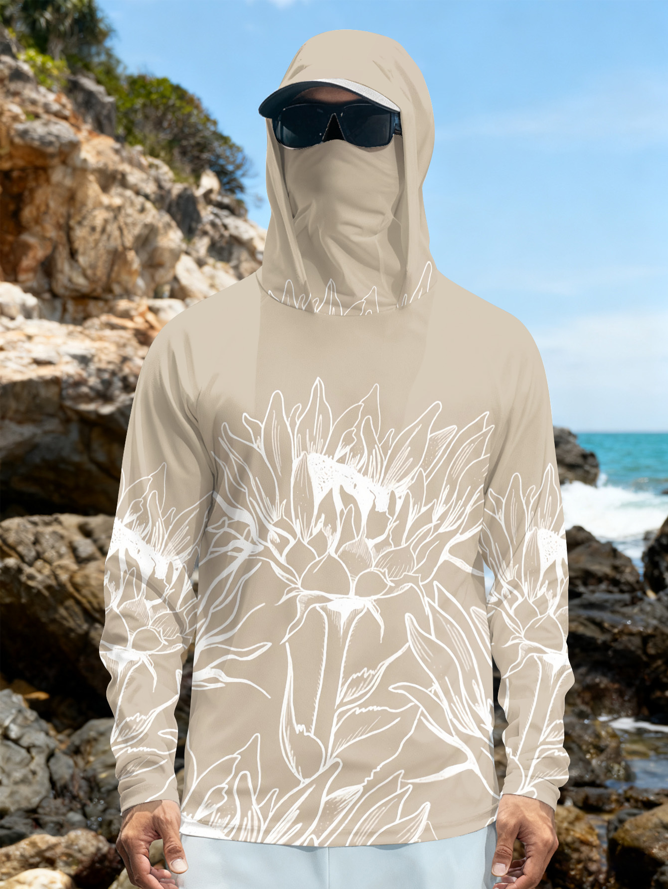Camisas de Pesca Masculinas co - Outdoor Hunting Hoodie avaliação e preço