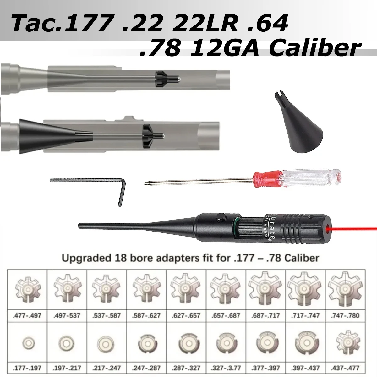 Kit de Alinhamento Tático a La - Laser Boresighter Kit avaliação e preço