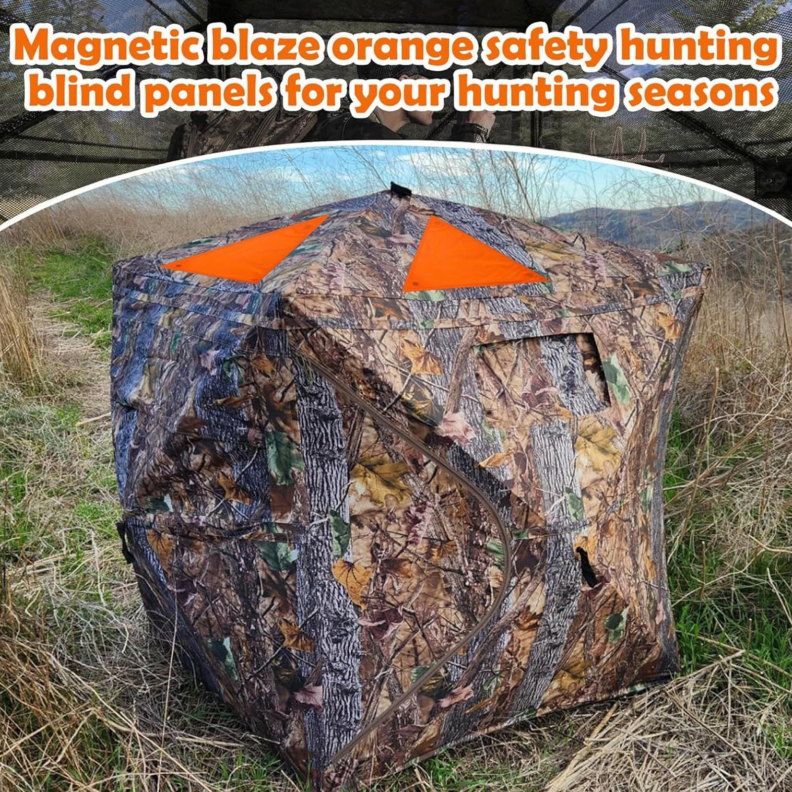 Marcadores laranja cegos de ca - Outdoor Hunting Tent avaliação e preço