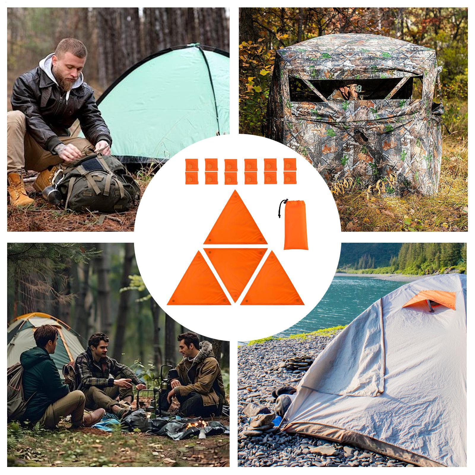 Marcadores laranja cegos de ca - Outdoor Hunting Tent avaliação e preço