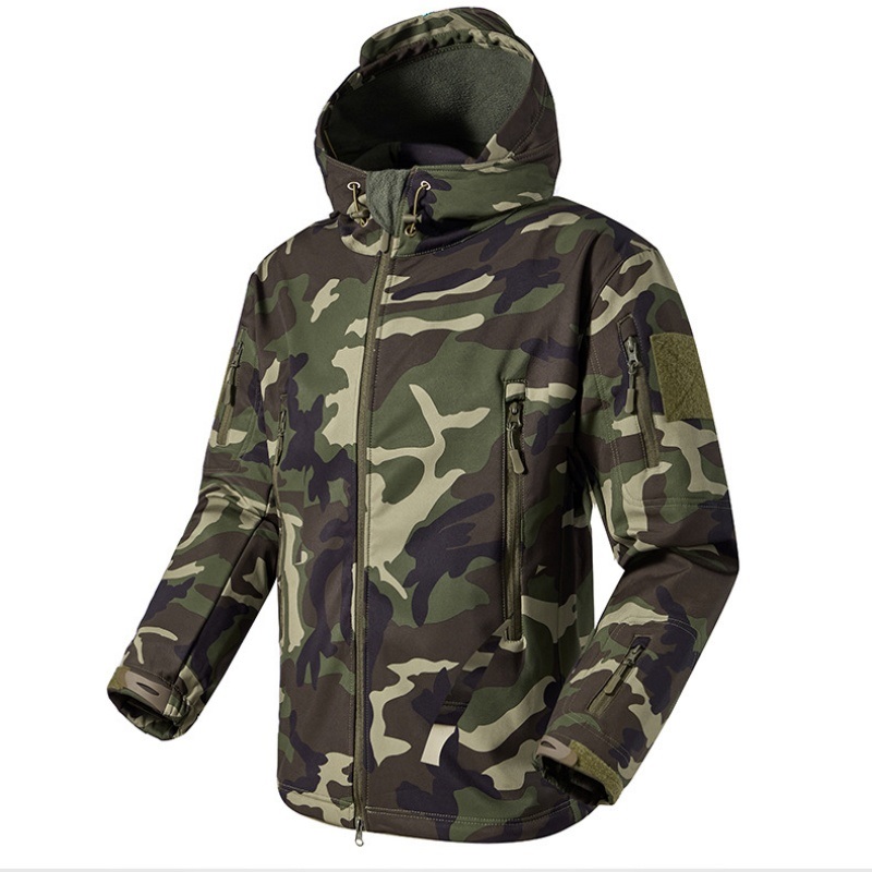 Jaqueta Masculina Camuflada Im - Outdoor Hunting Hoodie avaliação e preço