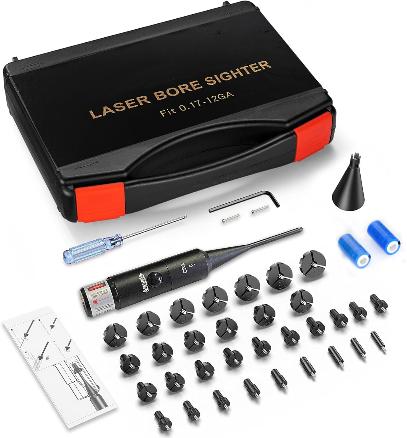 Kit de borosqueiro laser tátic - Laser Boresighter Kit avaliação e preço