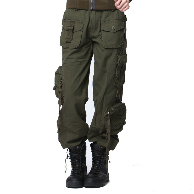 Calças de algodão de bolso múl - Outdoor Hunting Overalls avaliação e preço