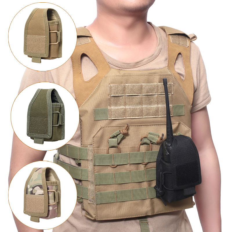 Molle rádio bolsa interfone ti - Outdoor Hunting Magazines avaliação e preço