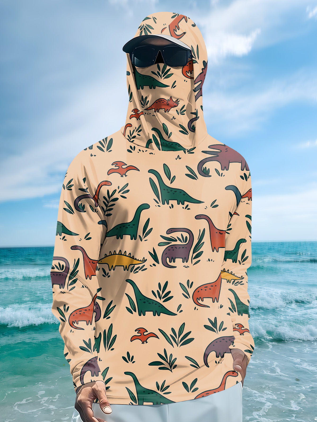 Camiseta com capuz para pesca  - Hunting & Outdoor Supplies avaliação e preço