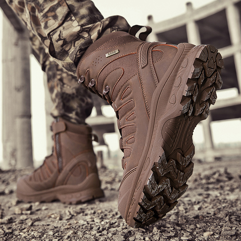 Novas botas táticas marca mili - Hunting Outdoor Brands avaliação e preço