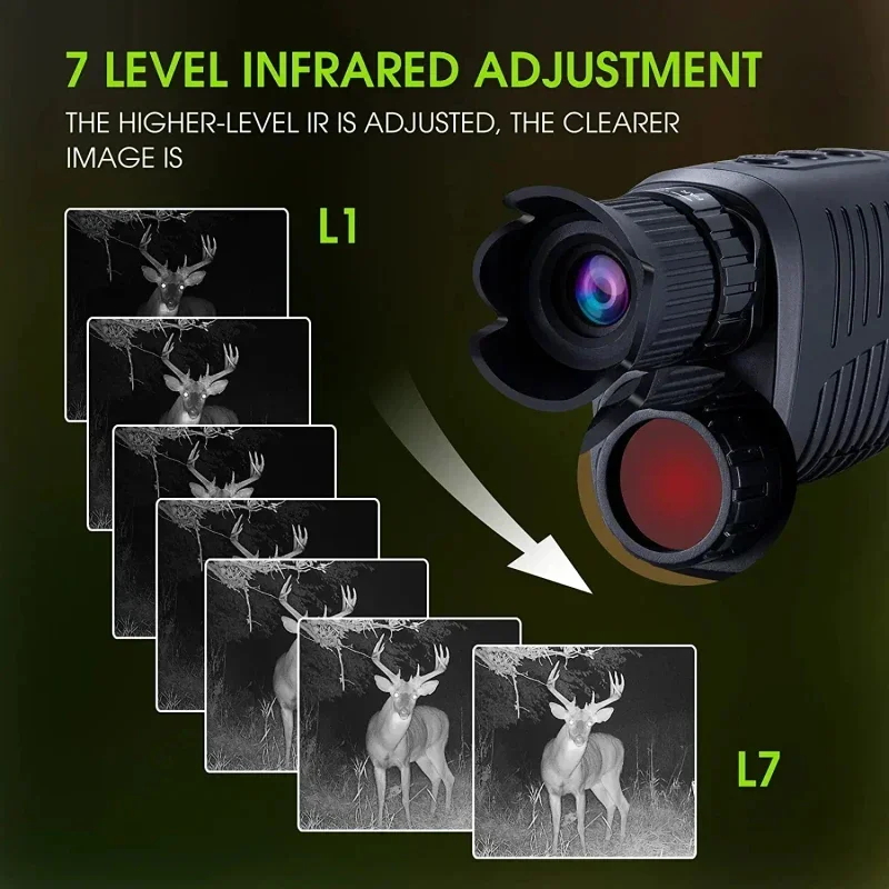 Visão noturna monocular HD 108 - Hunting Outdoor Day avaliação e preço