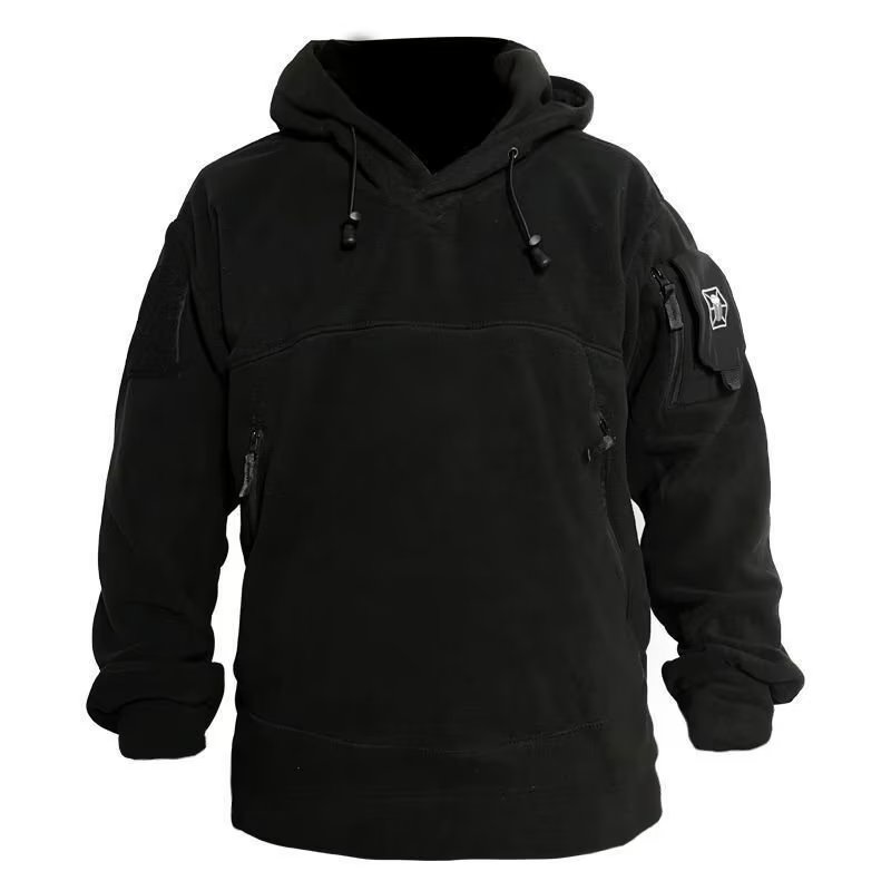 Homens inverno lã térmica ao a - Outdoor Hunting Hoodie avaliação e preço