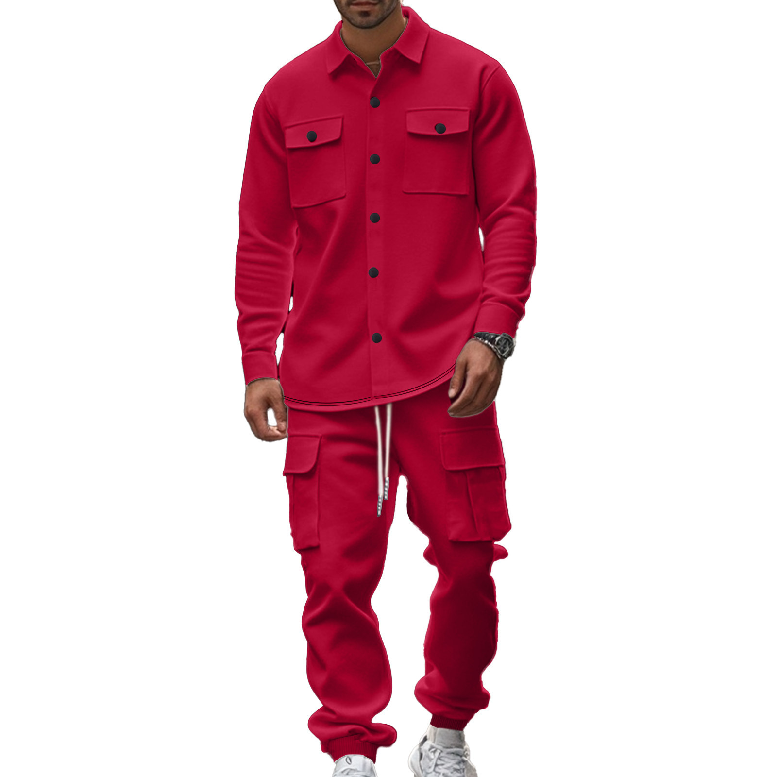 Conjunto de camisa de jaqueta  - Outdoor Hunting Overalls avaliação e preço