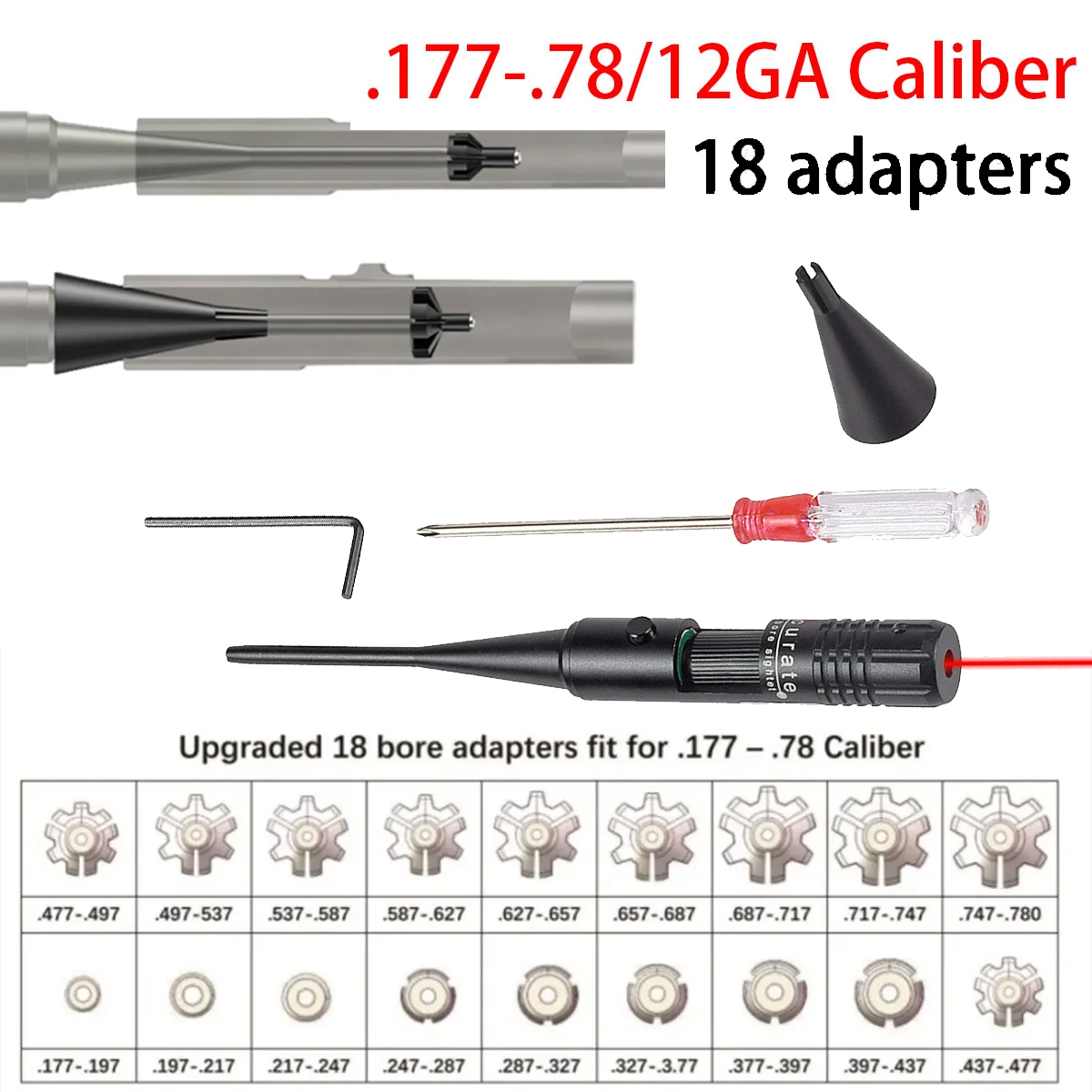 Kit de visão de furo laser ver - Laser Boresighter Kit avaliação e preço