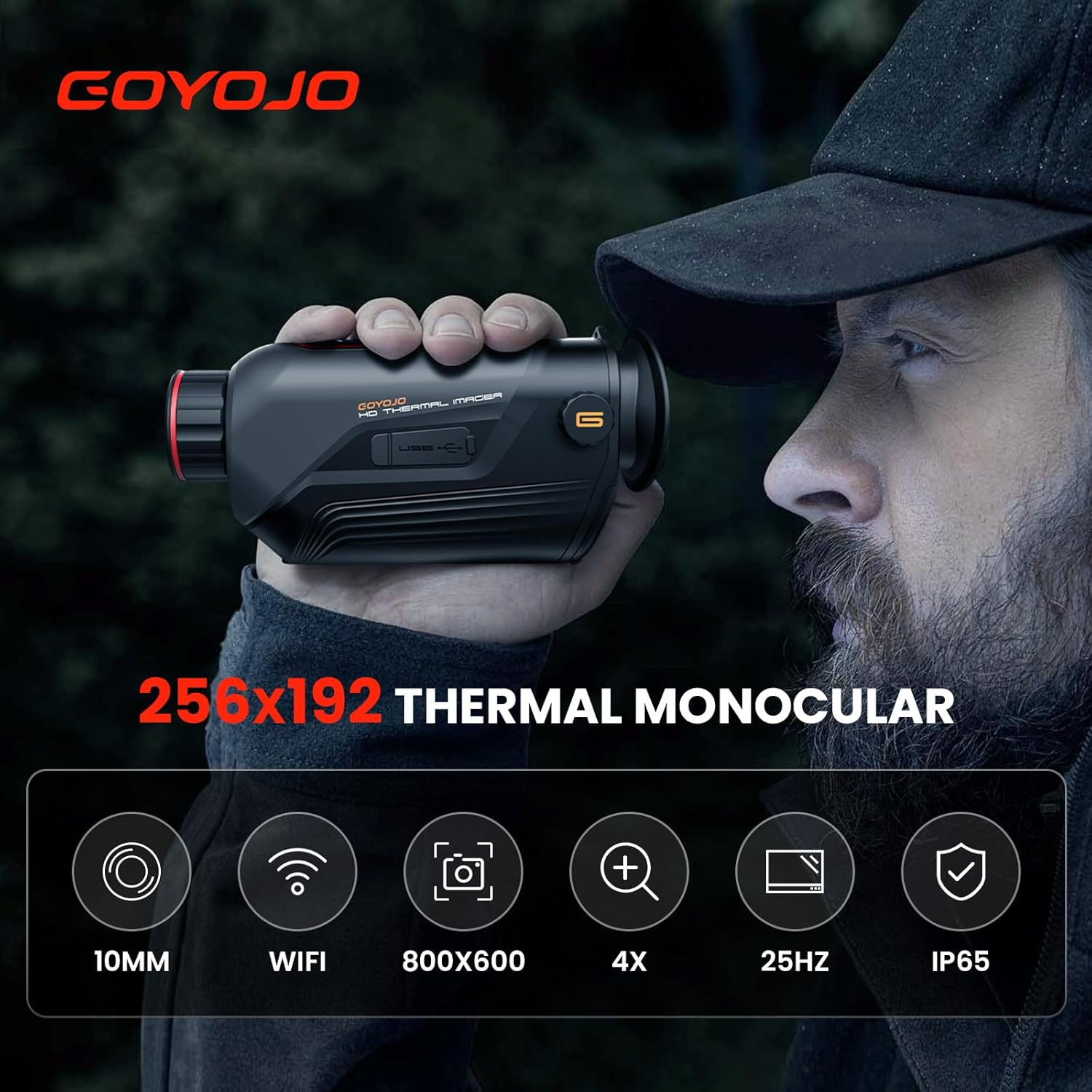 Monóculo Térmico GOYOJO G210 G - Monocular Night Vision avaliação e preço