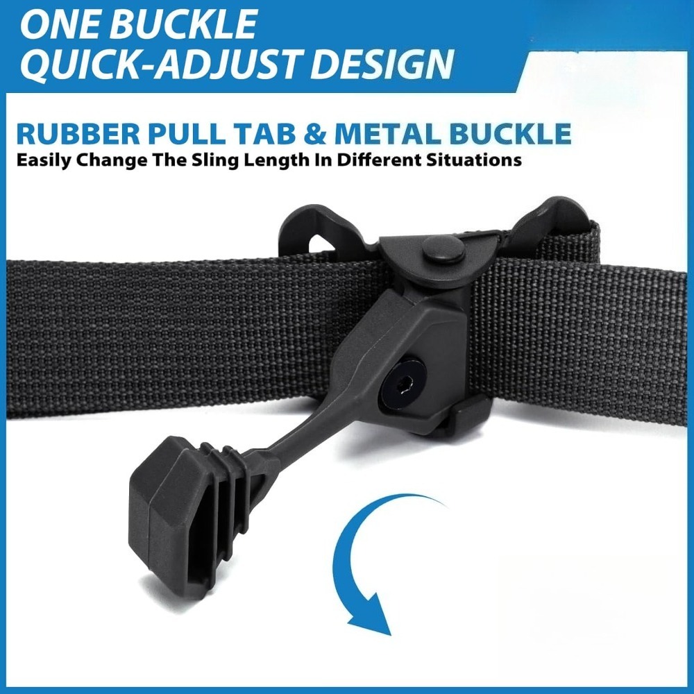 Bandoleira Tática de 2 Pontos  - Rifle Sling Swivel avaliação e preço