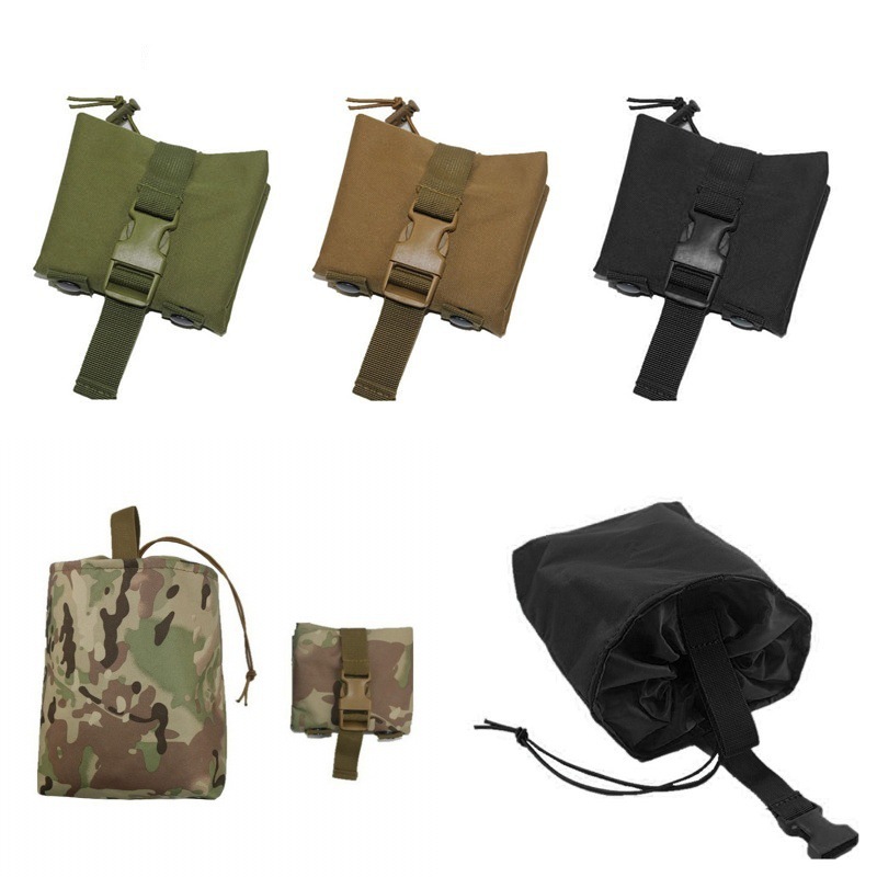 Molle dobrável despejo gota re - Outdoor Hunting Magazines avaliação e preço