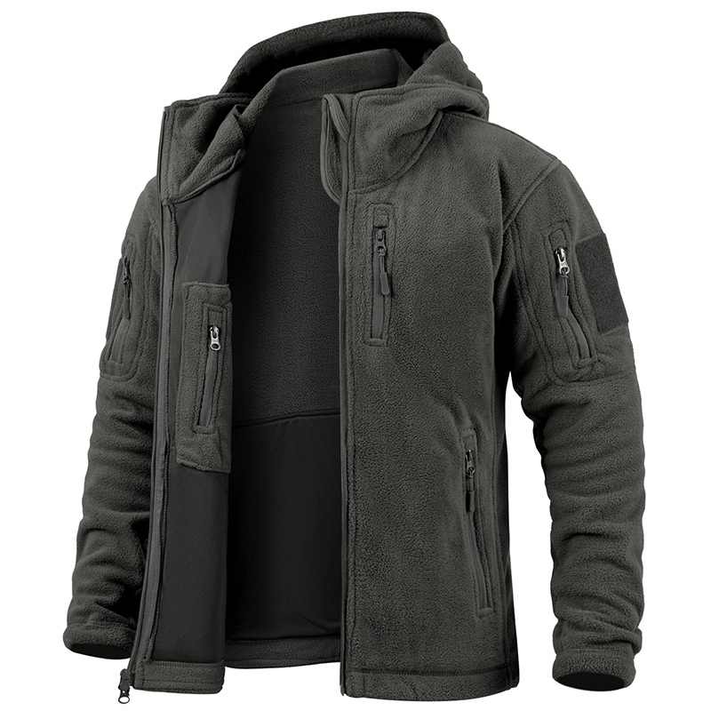 Jaqueta de lã tática masculina - Outdoor Hunting Hoodie avaliação e preço