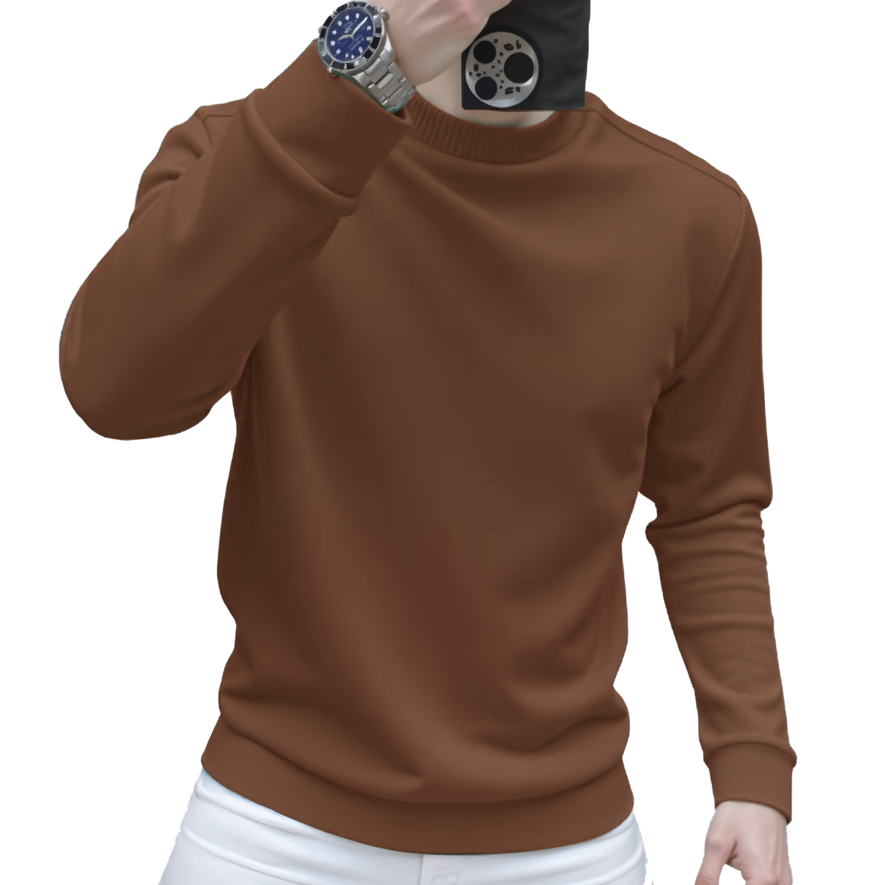 2025 novo moletom de cor pura  - Outdoor Hunting Hoodie avaliação e preço