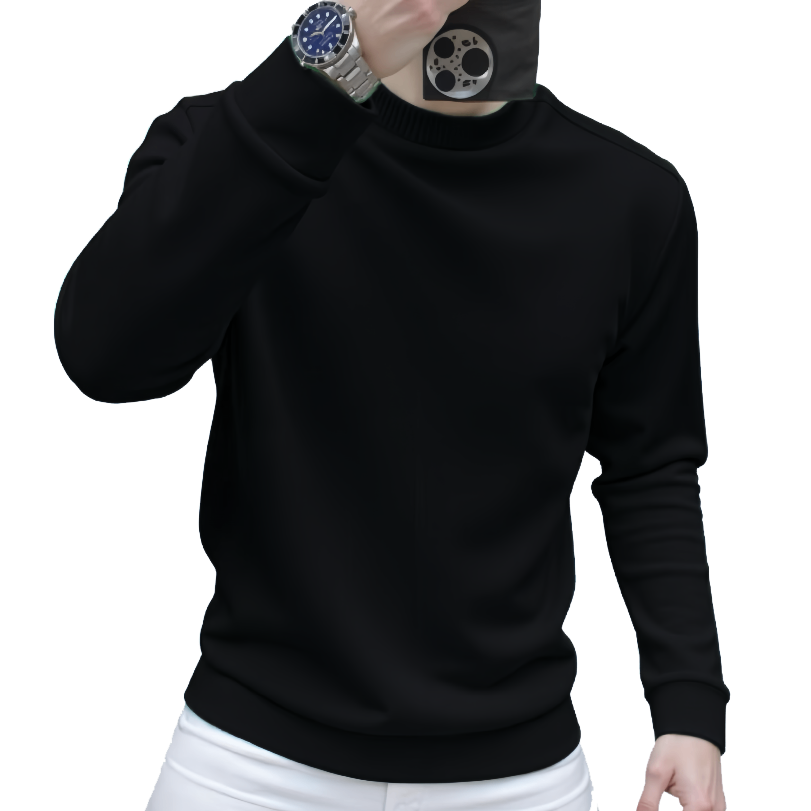 2025 novo moletom de cor pura  - Outdoor Hunting Hoodie avaliação e preço