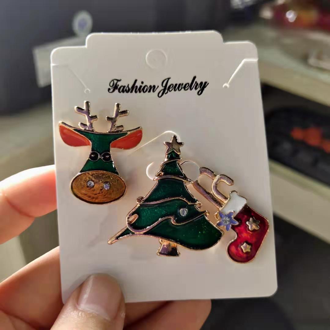 3 pçs feliz natal broches para - Elk Bugle Call avaliação e preço