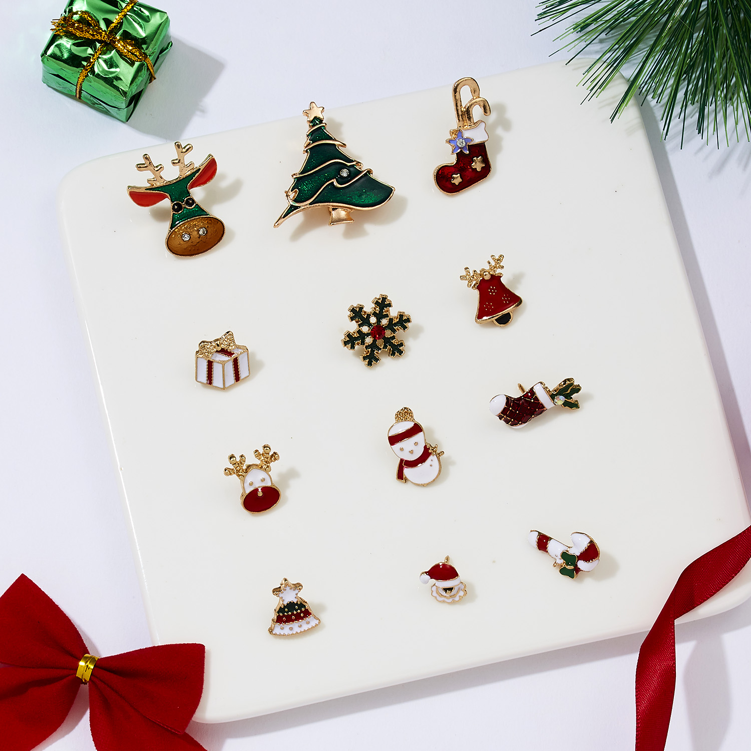 3 pçs feliz natal broches para - Elk Bugle Call avaliação e preço