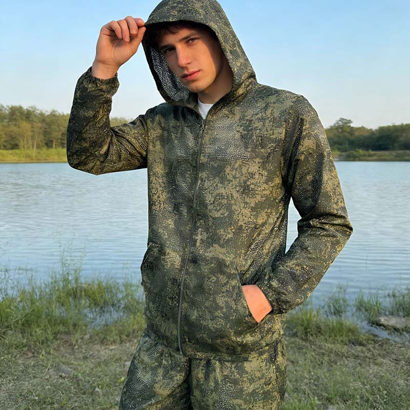 Conjuntos Táticos de Camuflage - Outdoor Hunting Hoodie avaliação e preço
